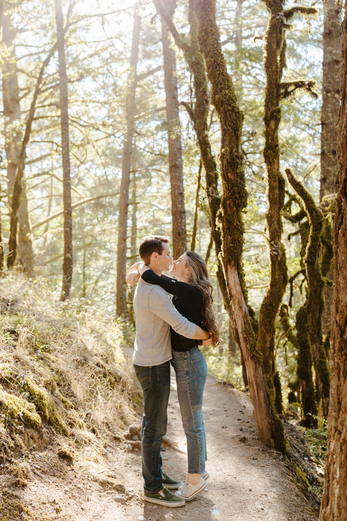 Rachel Christopherson Photography-Engagement Photographer-Mt. Tam engagement photos-muir woods engagement photos-bay area engagement photos-San francisco engagement-nor cal engagement-what to wear for engagement-Golden Hour-Sun Flares