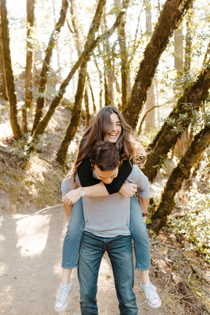 Rachel Christopherson Photography-Engagement Photographer-Mt. Tam engagement photos-muir woods engagement photos-bay area engagement photos-San francisco engagement-nor cal engagement-what to wear for engagement-Golden Hour-Sun Flares