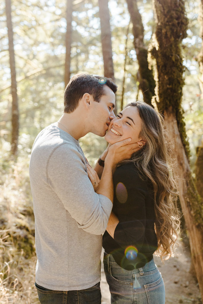 Rachel Christopherson Photography-Engagement Photographer-Mt. Tam engagement photos-muir woods engagement photos-bay area engagement photos-San francisco engagement-nor cal engagement-what to wear for engagement-Golden Hour-Sun Flares