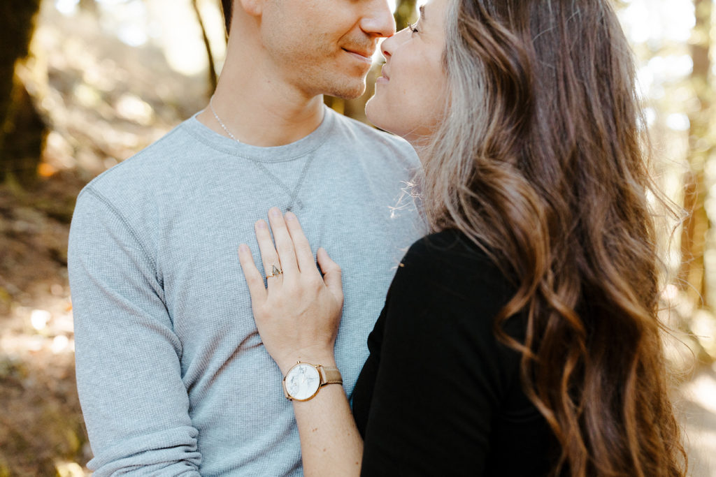 Rachel Christopherson Photography-Engagement Photographer-Mt. Tam engagement photos-muir woods engagement photos-bay area engagement photos-San francisco engagement-nor cal engagement-what to wear for engagement-Golden Hour-Sun Flares