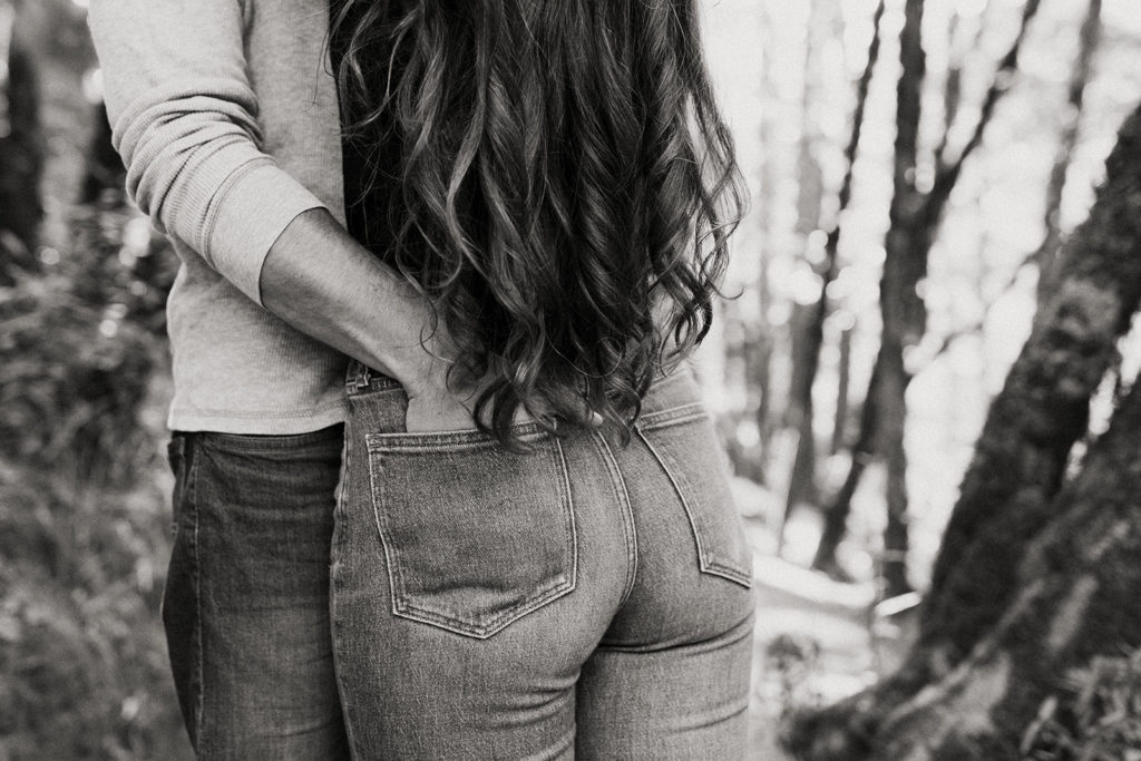 Rachel Christopherson Photography-Engagement Photographer-Mt. Tam engagement photos-muir woods engagement photos-bay area engagement photos-San francisco engagement-nor cal engagement-what to wear for engagement-Golden Hour-Sun Flares-Black and White Engagement Photos