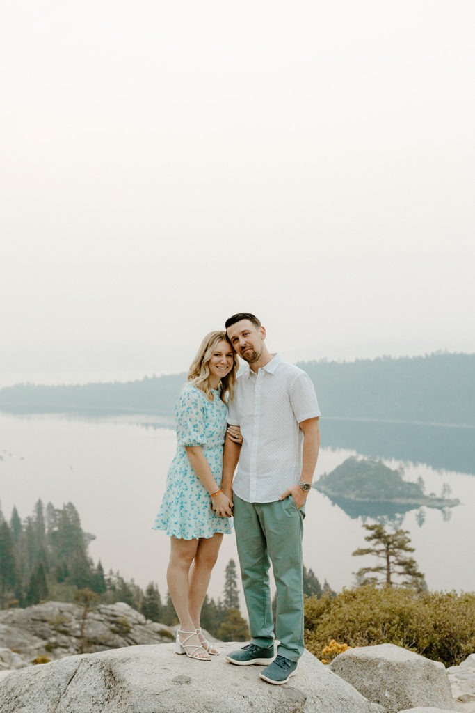 Rachel Christopherson Photography-Lake Tahoe Engagement Photos-Emerald Bay Engagement Photos, Nor Cal Engagement Photos-Northern California-Best Places to take your Engagement Photos-Sunrise Engagement Photos-What to Wear for Engagement Photos