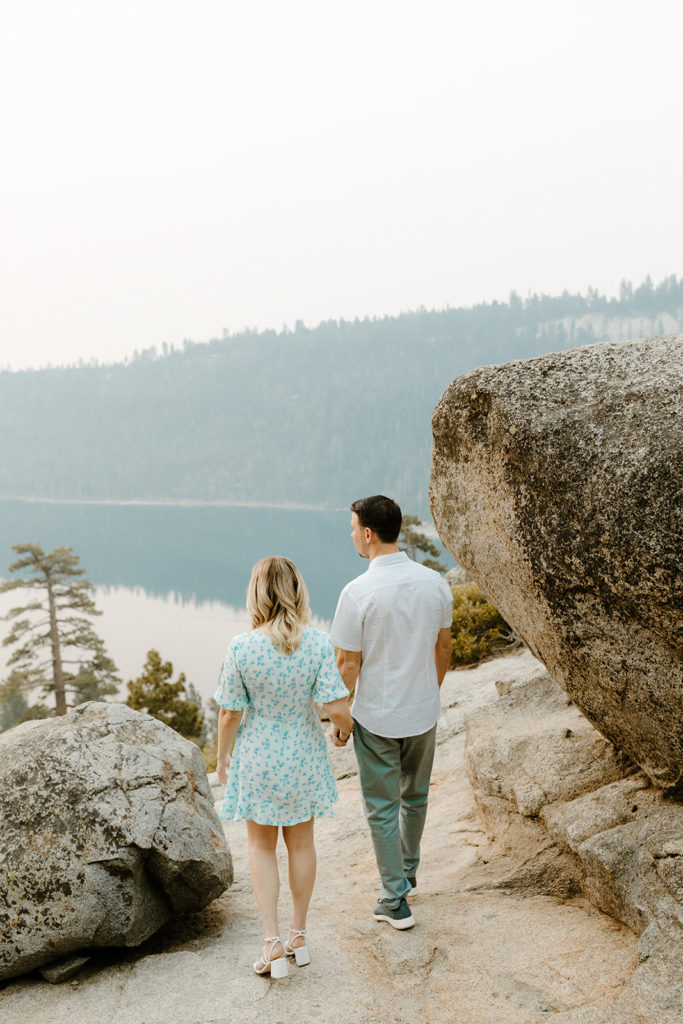 Rachel Christopherson Photography-Lake Tahoe Engagement Photos-Emerald Bay Engagement Photos, Nor Cal Engagement Photos-Northern California-Best Places to take your Engagement Photos-Sunrise Engagement Photos-What to Wear for Engagement Photos
