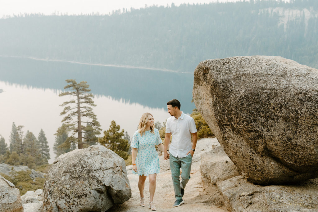 Rachel Christopherson Photography-Lake Tahoe Engagement Photos-Emerald Bay Engagement Photos, Nor Cal Engagement Photos-Northern California-Best Places to take your Engagement Photos-Sunrise Engagement Photos-What to Wear for Engagement Photos