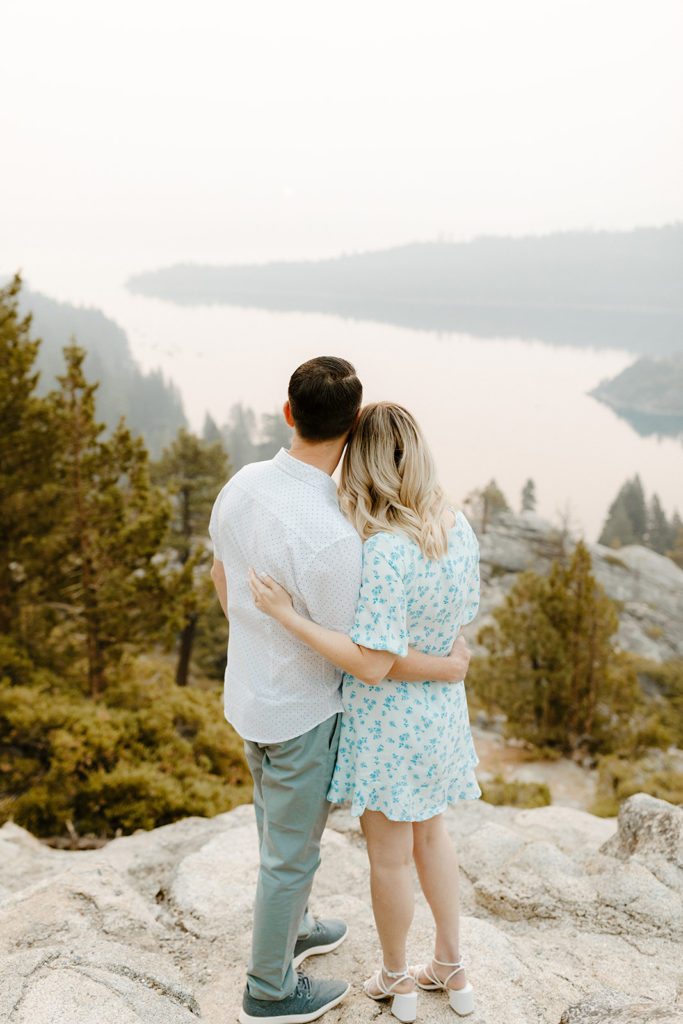 Rachel Christopherson Photography-Lake Tahoe Engagement Photos-Emerald Bay Engagement Photos, Nor Cal Engagement Photos-Northern California-Best Places to take your Engagement Photos-Sunrise Engagement Photos-What to Wear for Engagement Photos