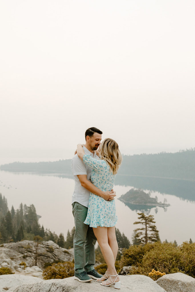 Rachel Christopherson Photography-Lake Tahoe Engagement Photos-Emerald Bay Engagement Photos, Nor Cal Engagement Photos-Northern California-Best Places to take your Engagement Photos-Sunrise Engagement Photos