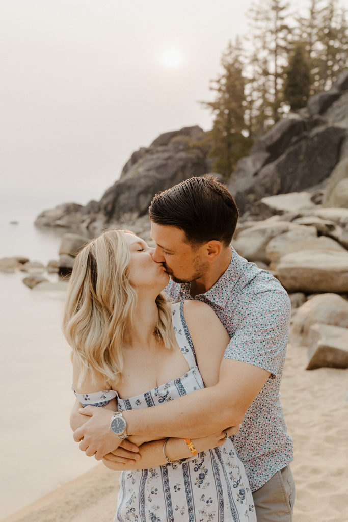 Rachel Christopherson Photography-Lake Tahoe Engagement Photos-Emerald Bay Engagement Photos, Nor Cal Engagement Photos-Northern California-Best Places to take your Engagement Photos-Sunrise Engagement Photos