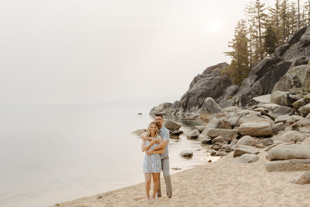 Rachel Christopherson Photography-Lake Tahoe Engagement Photos-Emerald Bay Engagement Photos, Nor Cal Engagement Photos-Northern California-Best Places to take your Engagement Photos-Sunrise Engagement Photos-What to Wear for Engagement Photos