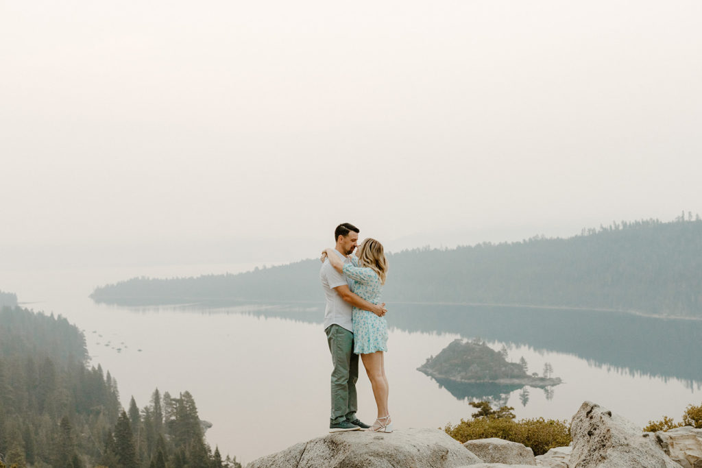 Rachel Christopherson Photography-Lake Tahoe Engagement Photos-Emerald Bay Engagement Photos, Nor Cal Engagement Photos-Northern California-Best Places to take your Engagement Photos-Sunrise Engagement Photos