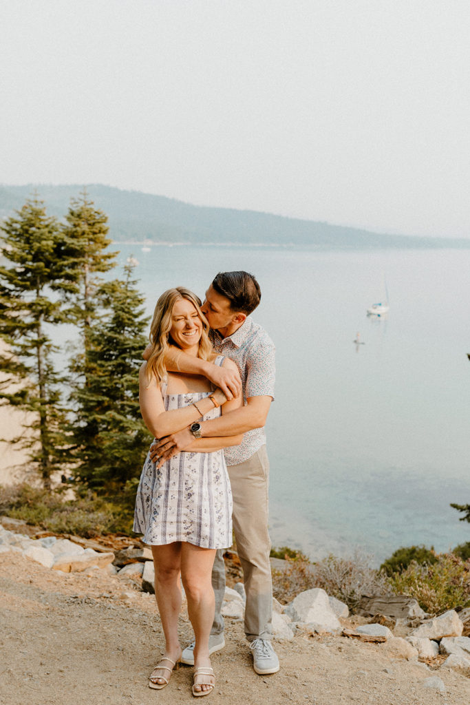 Rachel Christopherson Photography-Lake Tahoe Engagement Photos-Emerald Bay Engagement Photos, Nor Cal Engagement Photos-Northern California-Best Places to take your Engagement Photos-Sunrise Engagement Photos-What to Wear for Engagement Photos