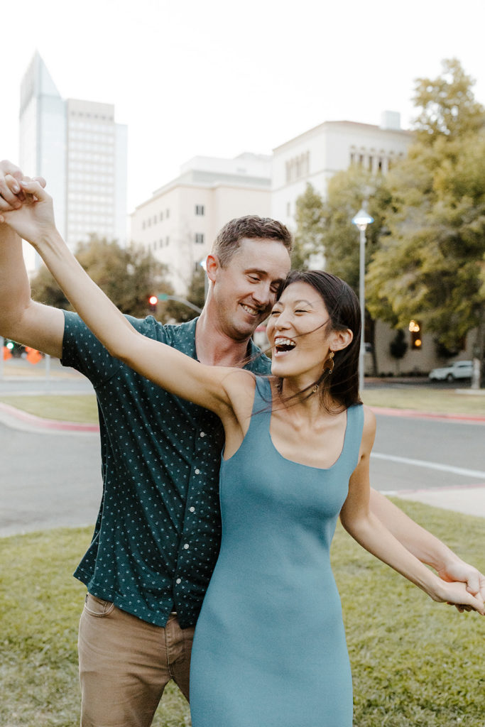 rachel christopherson photos - what to where to engagement photos - engagement photo outfits  - sacramento capitol park engagement photos - sacramento engagement photos - city engagement photos - park engagement photos - sacramento engagement photographer 