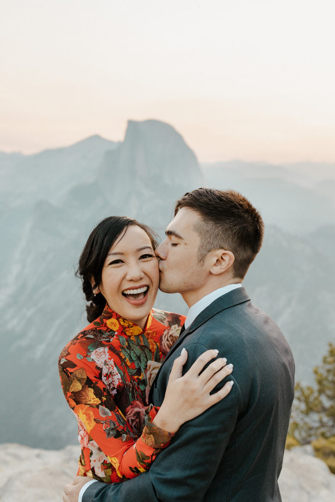 Rachel Christopherson Photography-Yosemite Engagement Photos-Yosemite-Taft Point Engagement Photos-Taft Point-Glacier Point Engagement Photos-Northern California-NorCal-Northern California Engagement Photographer-Adventurous Couple-Engaged Couple-Sunrise Engagement Photos