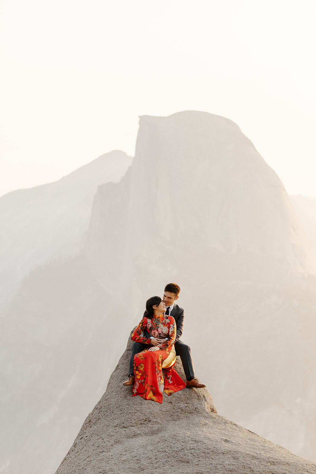 Rachel Christopherson Photography-Yosemite Engagement Photos-Yosemite-Taft Point Engagement Photos-Taft Point-Glacier Point Engagement Photos-Northern California-NorCal-Northern California Engagement Photographer-Adventurous Couple-Engaged Couple-Sunrise Engagement Photos