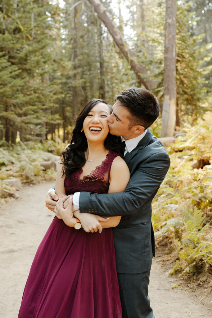 Rachel Christopherson Photography-Yosemite Engagement Photos-Yosemite-Taft Point Engagement Photos-Taft Point-Glacier Point Engagement Photos-Northern California-NorCal-Northern California Engagement Photographer-Adventurous Couple-Engaged Couple-Sunrise Engagement Photos-What to Wear for Engagement Photos