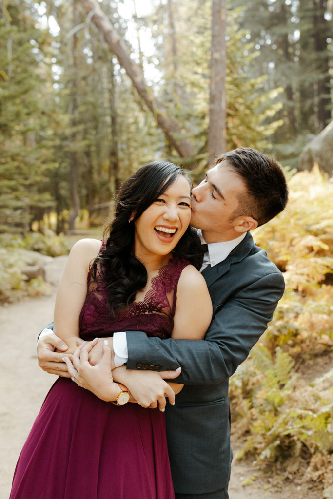 Rachel Christopherson Photography-Yosemite Engagement Photos-Yosemite-Taft Point Engagement Photos-Taft Point-Glacier Point Engagement Photos-Northern California-NorCal-Northern California Engagement Photographer-Adventurous Couple-Engaged Couple-Sunrise Engagement Photos-What to Wear for Engagement Photos