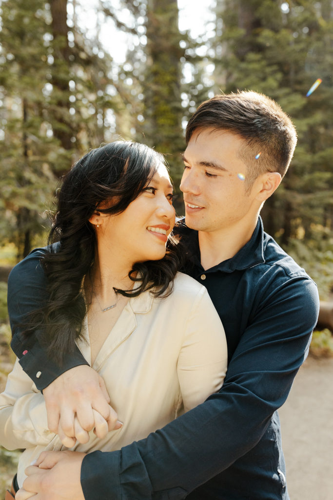 Rachel Christopherson Photography-Yosemite Engagement Photos-Yosemite-Taft Point Engagement Photos-Taft Point-Glacier Point Engagement Photos-Northern California-NorCal-Northern California Engagement Photographer-Adventurous Couple-Engaged Couple-Sunrise Engagement Photos-What to Wear for Engagement Photos