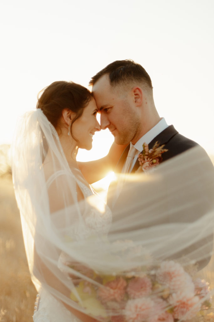 Rachel Christopherson Photography - rustic wedding venue, barn wedding, barn wedding reception, northern california, northern california wedding, northern california wedding photographer, sacramento wedding venues, sacramento wedding, sacramento wedding photographer, sacramento wedding photos, sacramento wedding photography, golden hour wedding photos, modern barn wedding, classy barn wedding, elegant barn wedding, bride and groom photos, golden hour photos, golden hour portriats, lace wedding dress, low back wedding dress, open back wedding dress, golden hour wedding portraits, golden hour wedding portrait photos, bridal veil