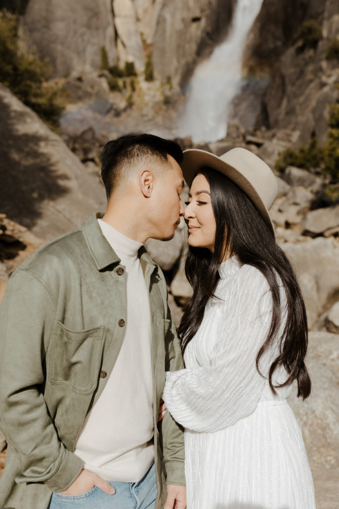 Rachel Christopherson Photography - yosemite falls, yosemite falls engagement photos, yosemite valley, yosemite valley engagement photos, what to wear for engagement photos, neutral engagement outfits, yosemite engagement photographer, , yosemite engagement photography, engagement photographer, engagement photography, engaged couples, yosemite engagement session, yosemite engagement, engagement photo advice, photographer advice, engaged couple advice, engagement session advice, mountain engagement photos, engagement session outfits, engagement photo inspiration, engagement session inspiration