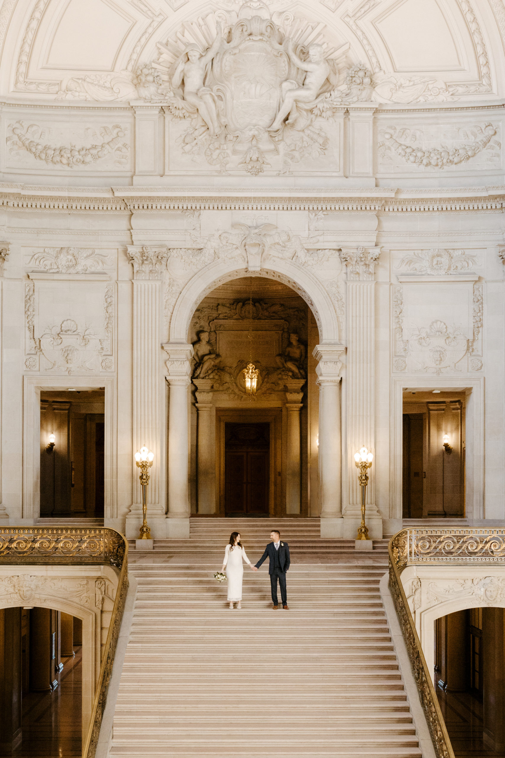 san francisco city hall elopement - rachel christopherson photography