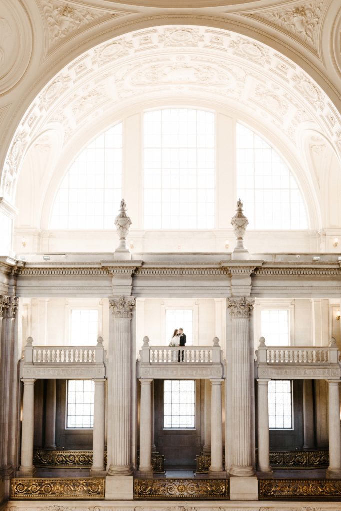 san francisco city hall elopement - rachel christopherson photography