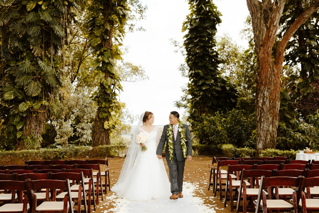 Rachel Christopherson Photography - North Shore Oahu wedding at Sunset Ranch, bride and groom photos