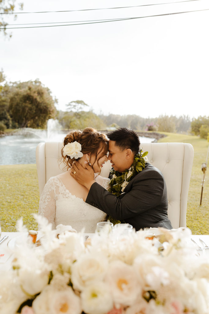 Rachel Christopherson Photography - North Shore Oahu wedding at Sunset Ranch, bride and groom photos