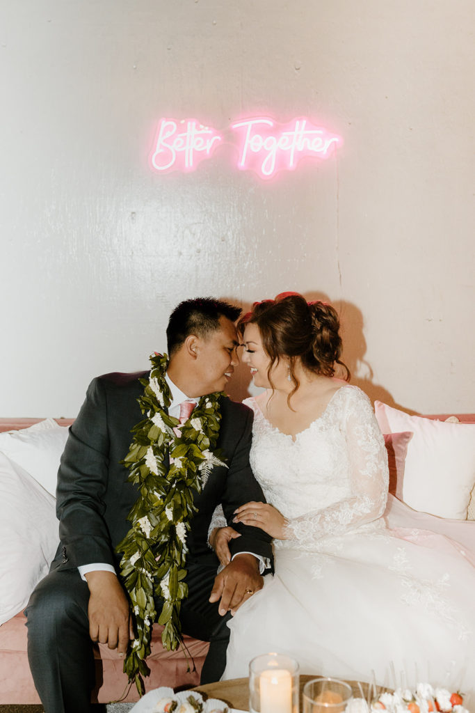 Rachel Christopherson Photography - North Shore Oahu wedding at Sunset Ranch, wedding reception photos
