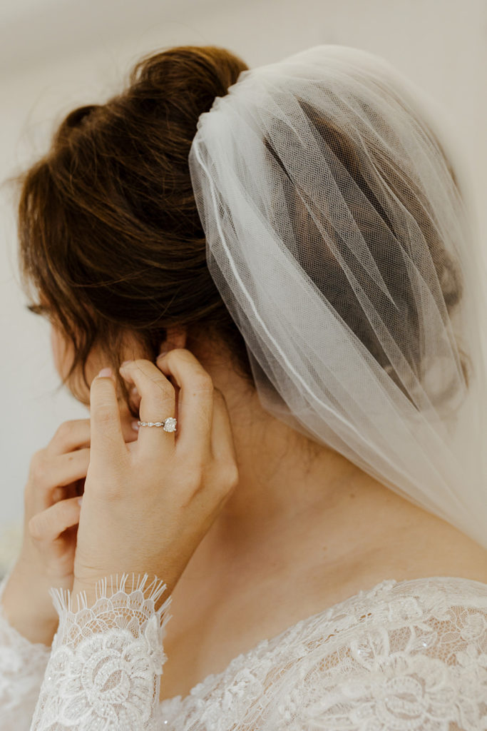 Rachel Christopherson Photography - North Shore Oahu wedding at Sunset Ranch, bride getting ready photos, bridal jewelry