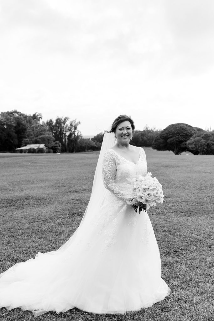 Rachel Christopherson Photography - North Shore Oahu wedding at Sunset Ranch, bride photos