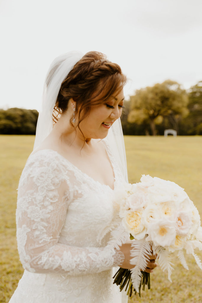 Rachel Christopherson Photography - North Shore Oahu wedding at Sunset Ranch, bride photos