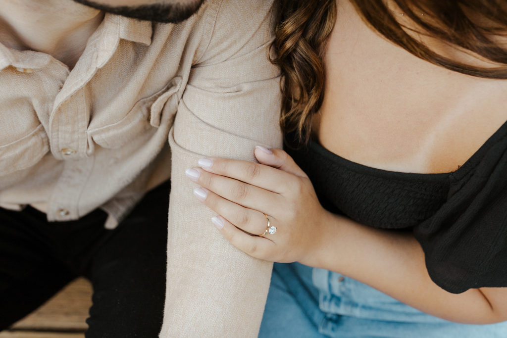 Rachel Christopherson Yosemite Engagement Photographer - Tunnel View engagement photos, surprise proposal photos, engagement ring photos