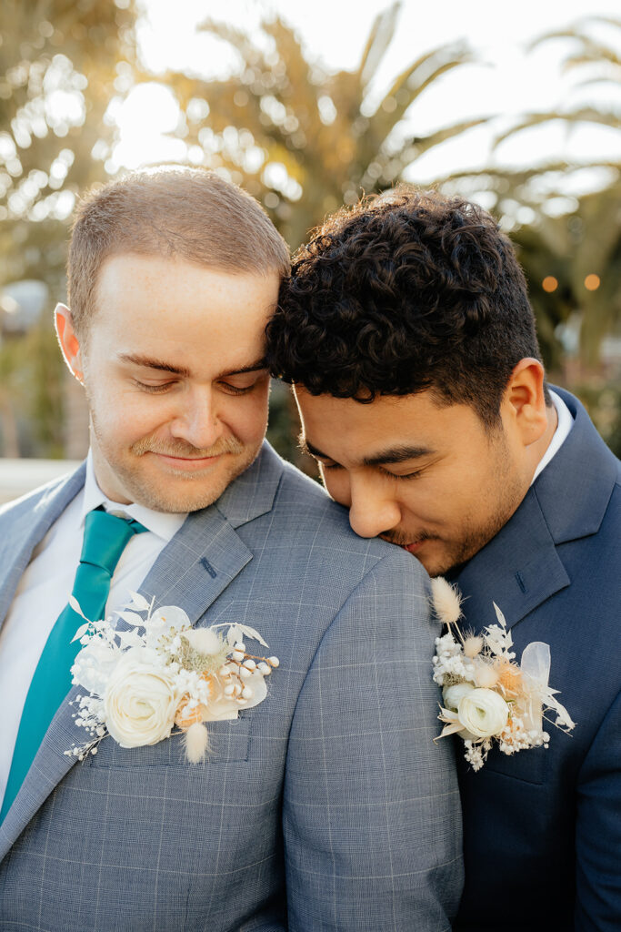 Rachel C Photography - LGBTQ wedding photographer, grooms posing for bay area wedding photographer