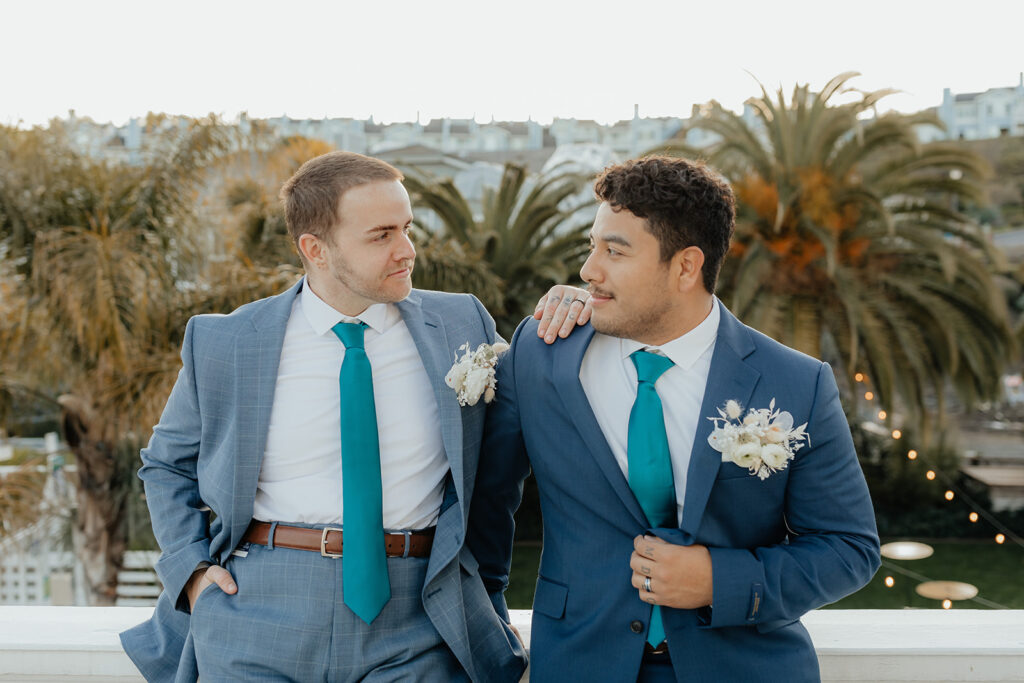 Rachel C Photography - Groom style, beach inspired wedding looks
