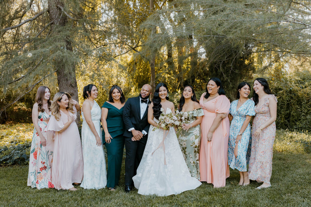 Rachel C Photography - wedding party photos, bridesmaids, sacramento wedding photographer