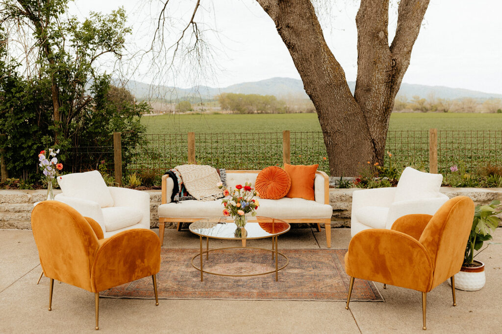 Spring bridal shower decor