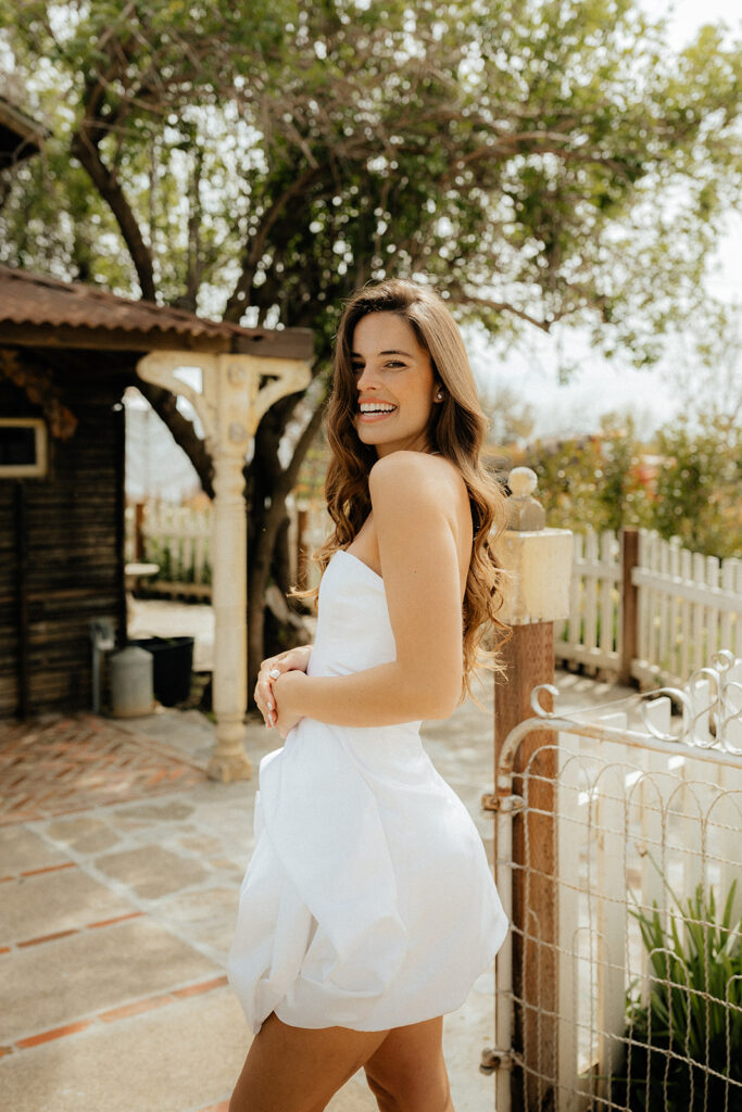 Sammi Brooks Park Winter spring bridal shower in California