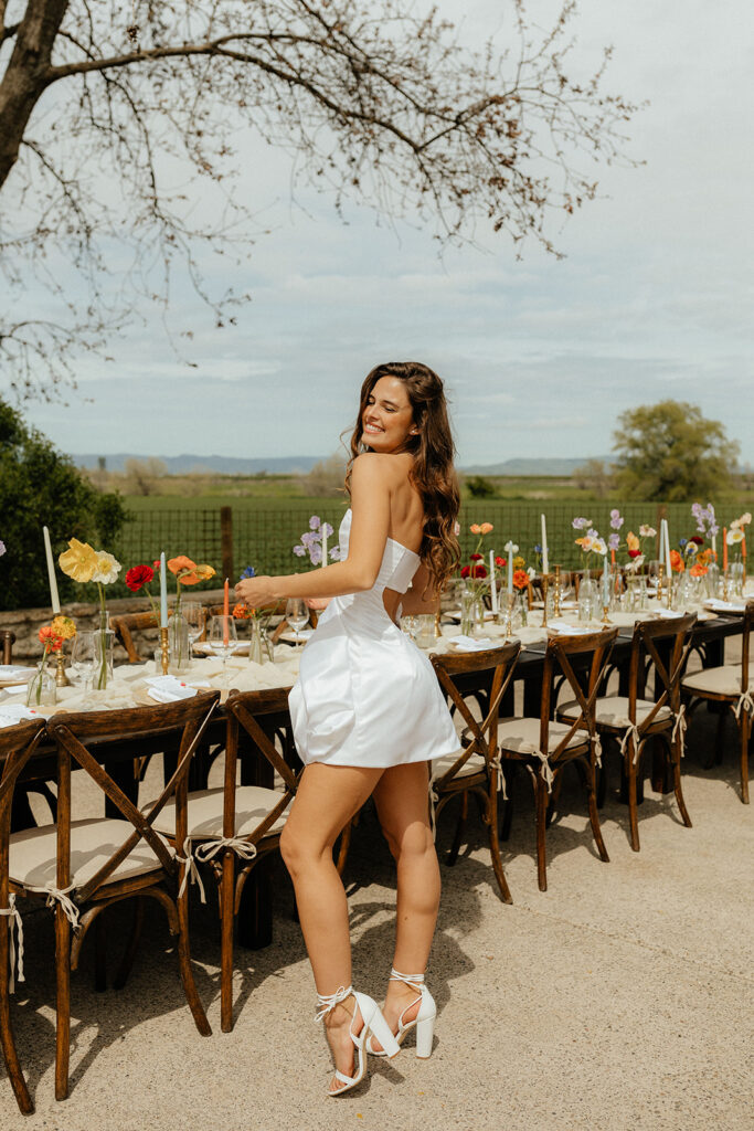 Sammi Brooks Park Winter spring bridal shower in California