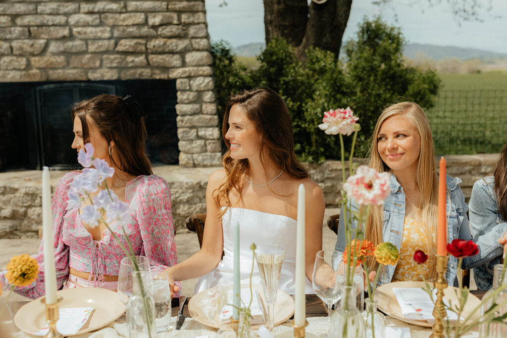 Speeches at bridal shower