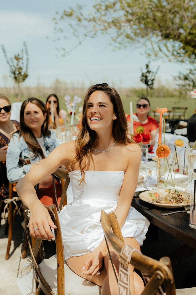 Wedding shower speeches