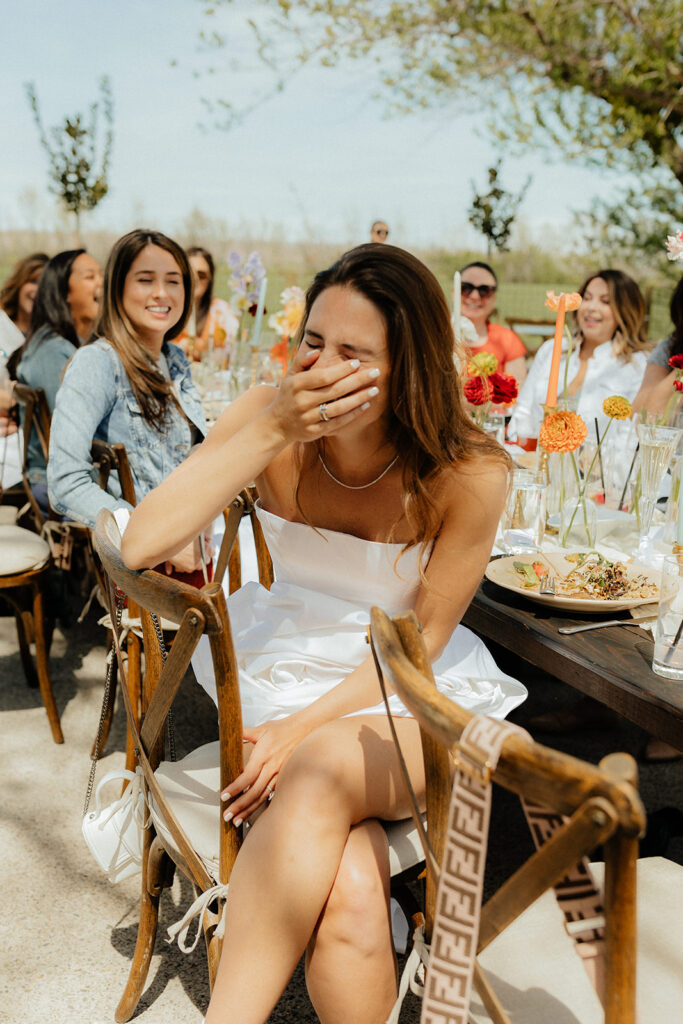Wedding shower speeches