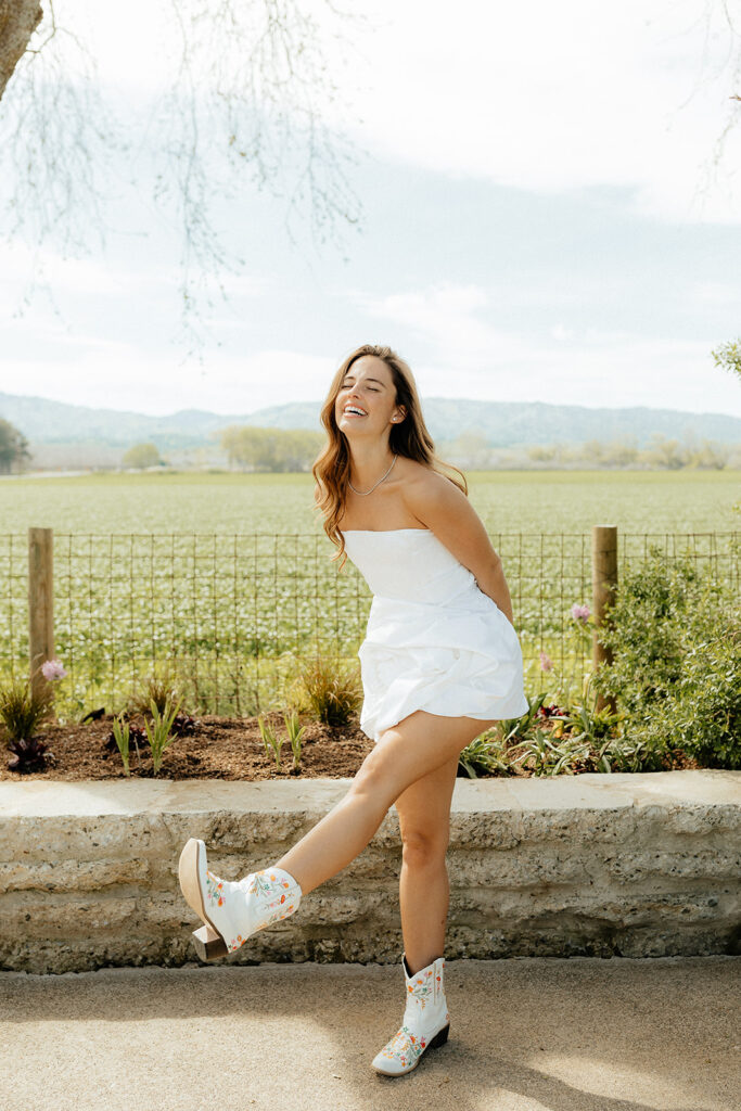 Sammi Brooks Park Winter spring bridal shower in California