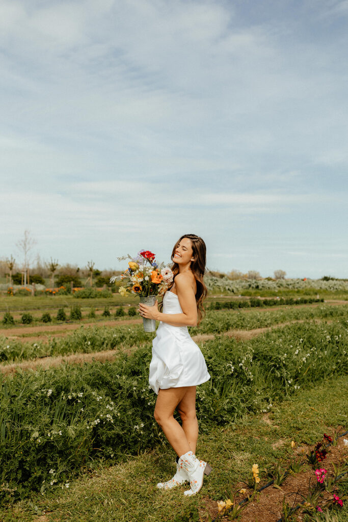 Sammi Brooks Park Winter spring bridal shower in California