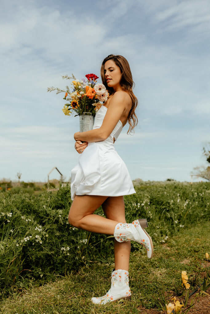 Sammi Brooks Park Winter spring bridal shower in California