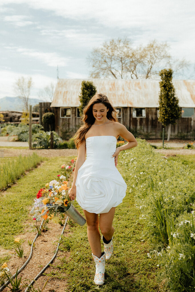 Sammi Brooks Park Winter spring bridal shower in California