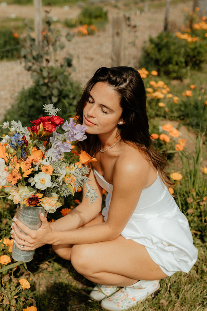Sammi Brooks Park Winter spring bridal shower in California