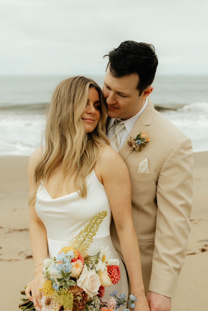 Bride and groom portraits