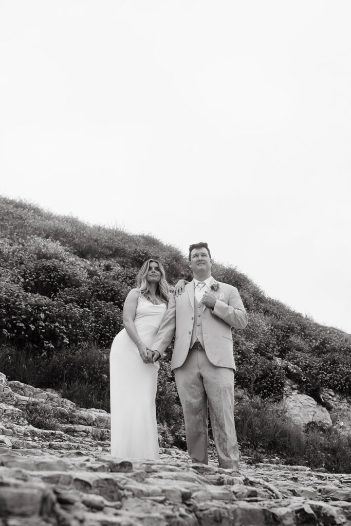 Bride and groom portraits
