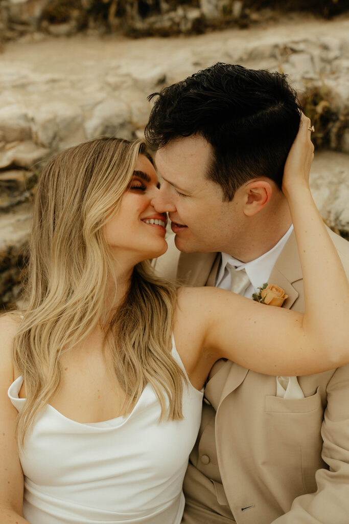 Bride and groom portraits