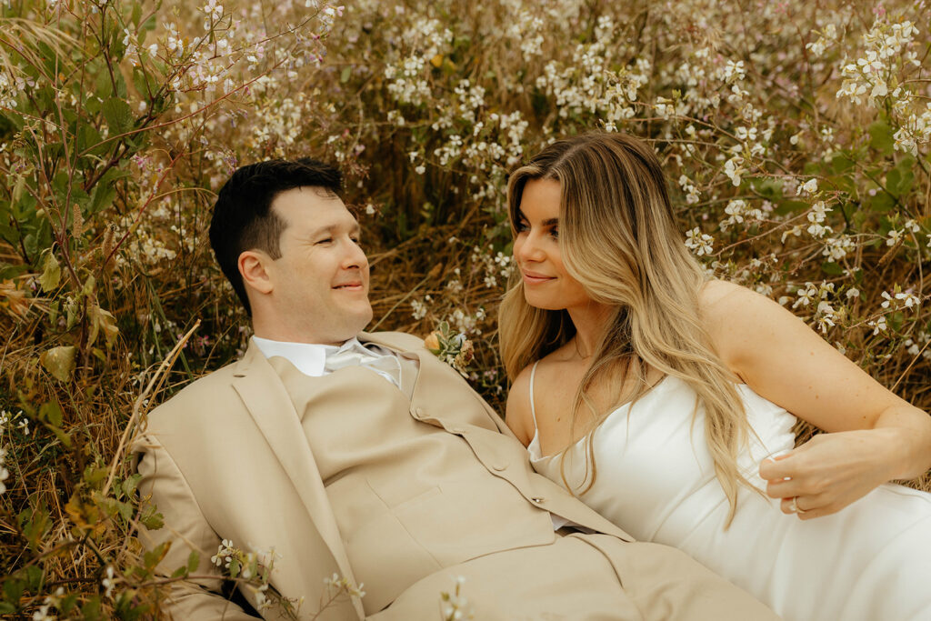 Bride and groom portraits