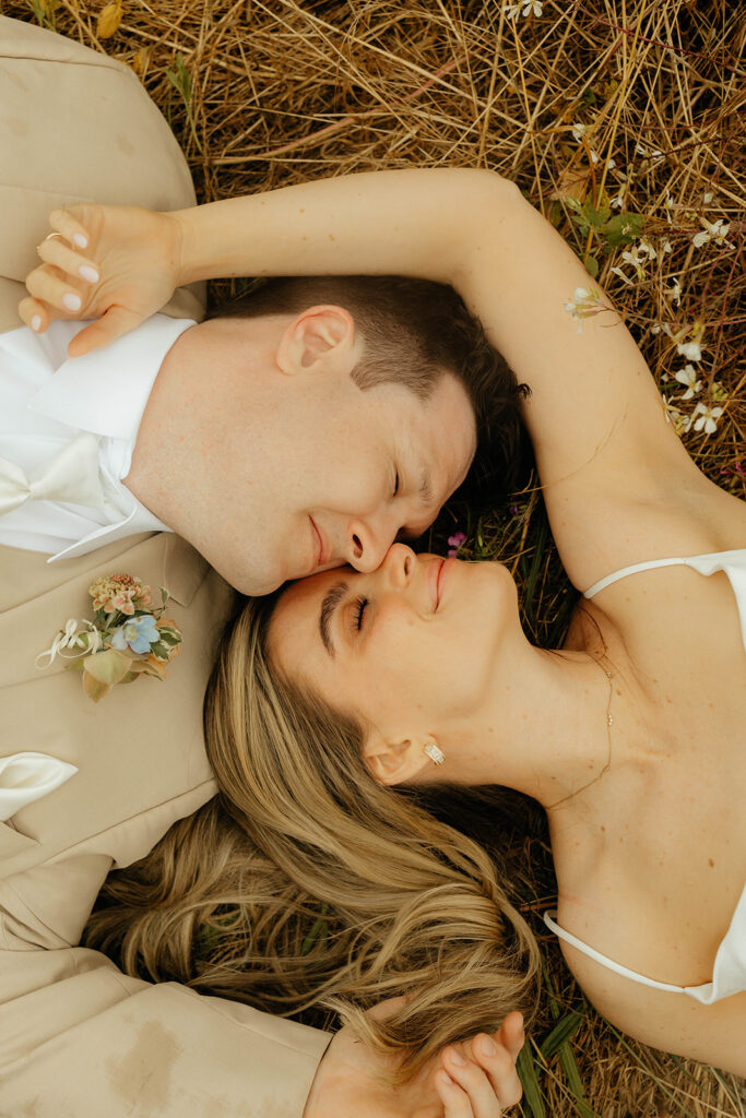 California elopement photography on Santa Cruz Beach - Davenport Beach